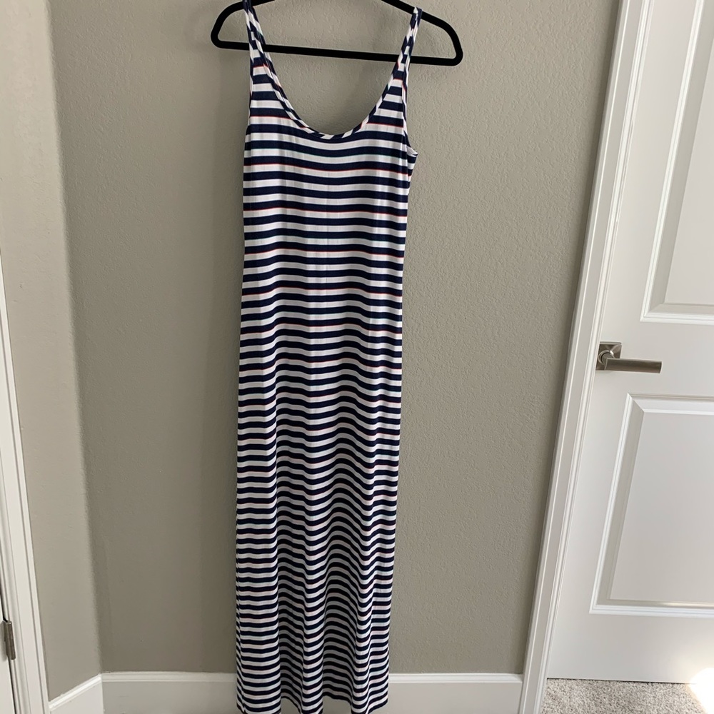 Long stretch maxi dress